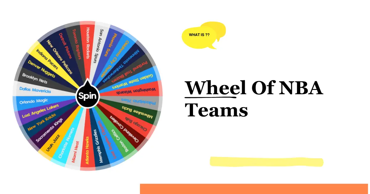 Wheel Of NBA Teams